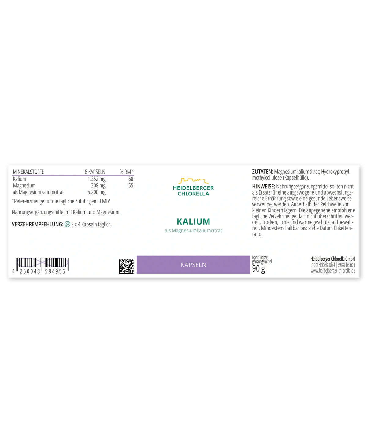 120 Kapseln - 90 g