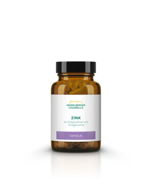 Zink als Zinkpicolinat und Zinkgluconat Kapseln