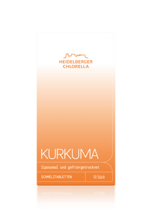Kurkuma Schmelztabletten -Heidelberger Chlorella GmbH