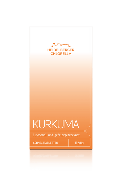 Kurkuma Schmelztabletten -Heidelberger Chlorella GmbH