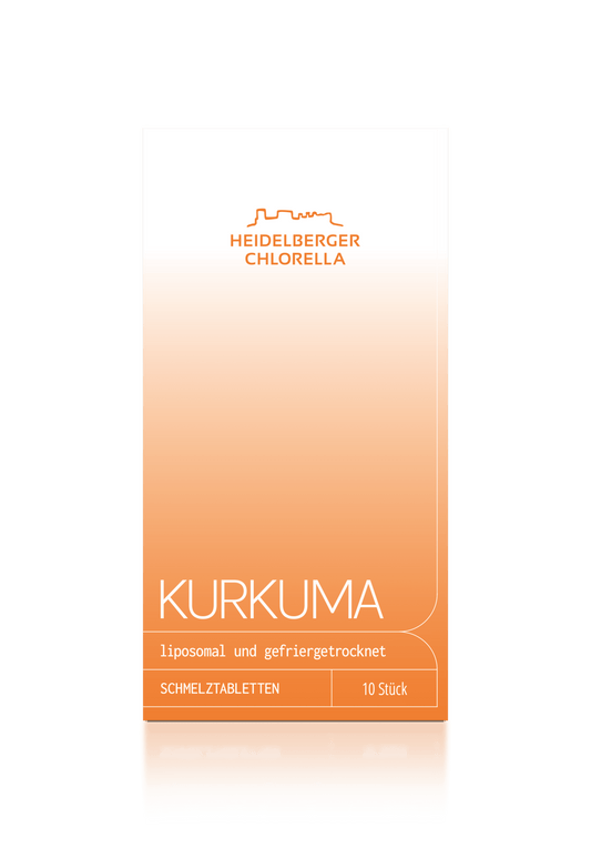 Kurkuma Schmelztabletten -Heidelberger Chlorella GmbH