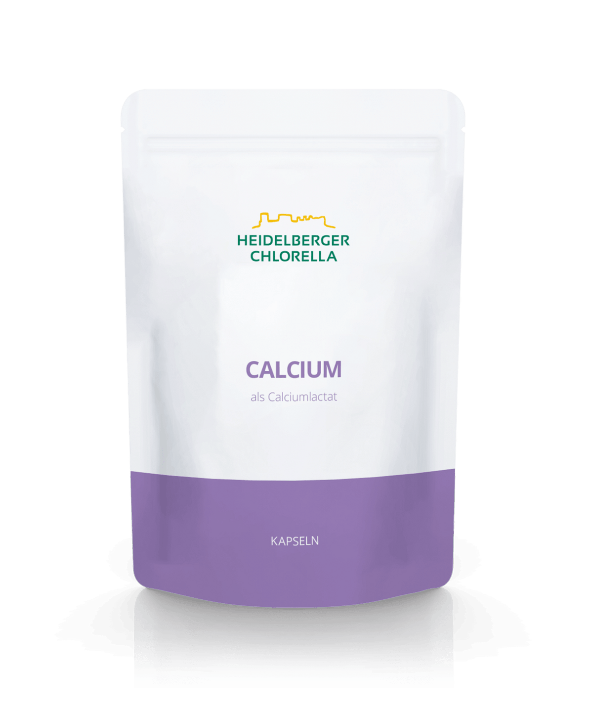Calcium als Calciumlactat Kapseln -Heidelberger Chlorella GmbH