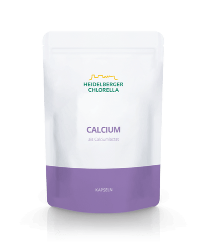 Calcium als Calciumlactat Kapseln -Heidelberger Chlorella GmbH