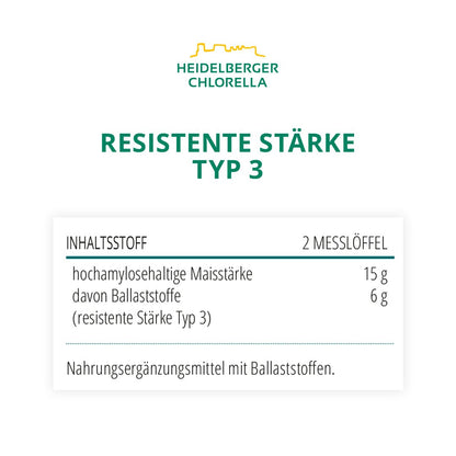 Resistente Stärke Typ 3 Pulver -Heidelberger Chlorella GmbH