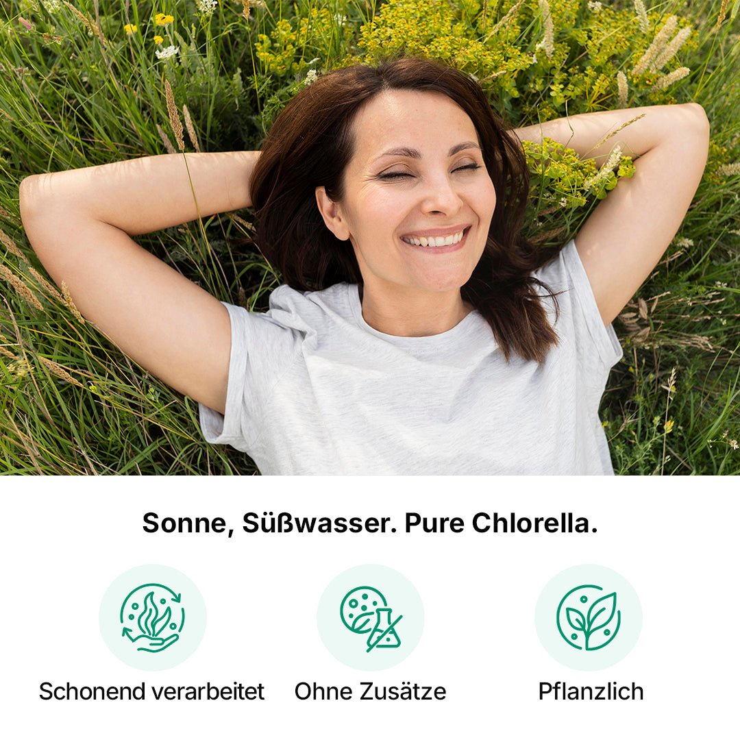 Chlorella pyrenoidosa Presslinge -Heidelberger Chlorella GmbH
