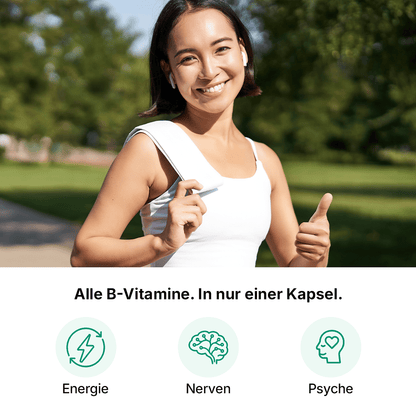 Vitamin B-Komplex aktiv Kapseln -Heidelberger Chlorella GmbH