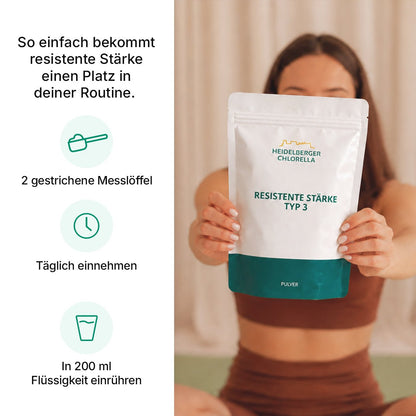 Resistente Stärke Typ 3 Pulver -Heidelberger Chlorella GmbH