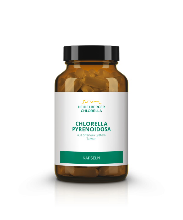 Chlorella pyrenoidosa Kapseln kaufen | Heidelberger Chlorella