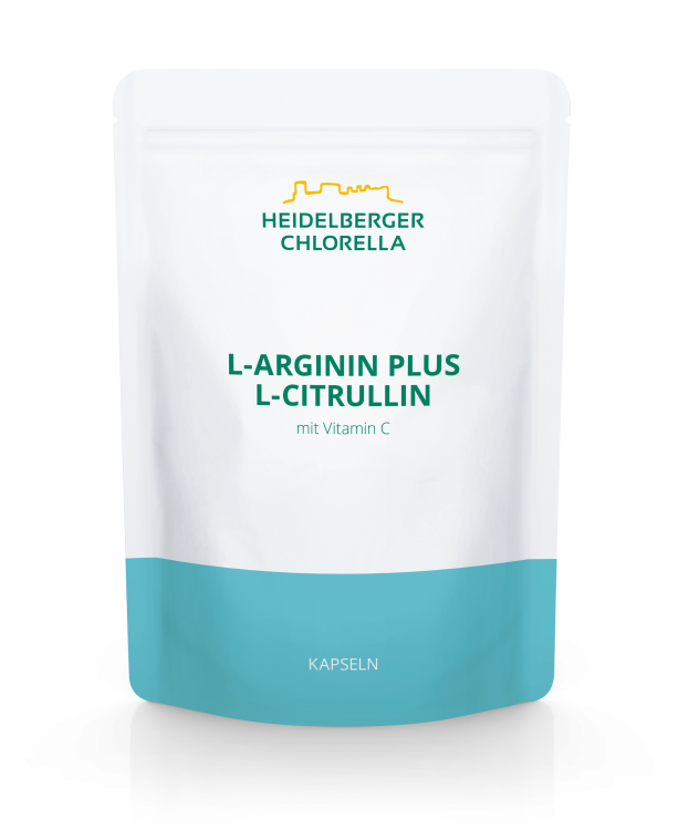 L-Arginin plus L-Citrullin Kapseln online kaufen | Heidelberger Chlorella
