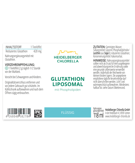 Glutathion Liposomal flüssig online kaufen