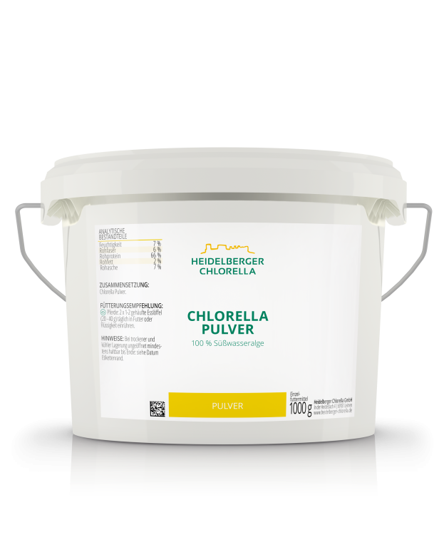 Chlorella Pulver Tierfutter